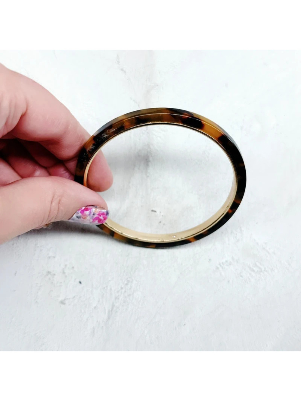 5842mc. J. Crew Faux Tortoise Shell Bracelet